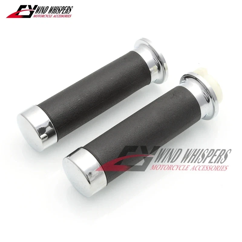 Empuñaduras de goma para motocicleta 7/8" 22 mm para HONDA CA250 Rebel DD 250 Foto 2 de 3
