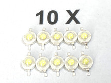 10 x 3W LED, High Power, COB, 30-35000K, cold white, 700mA,280lm, 3,4V, 10 Stück
