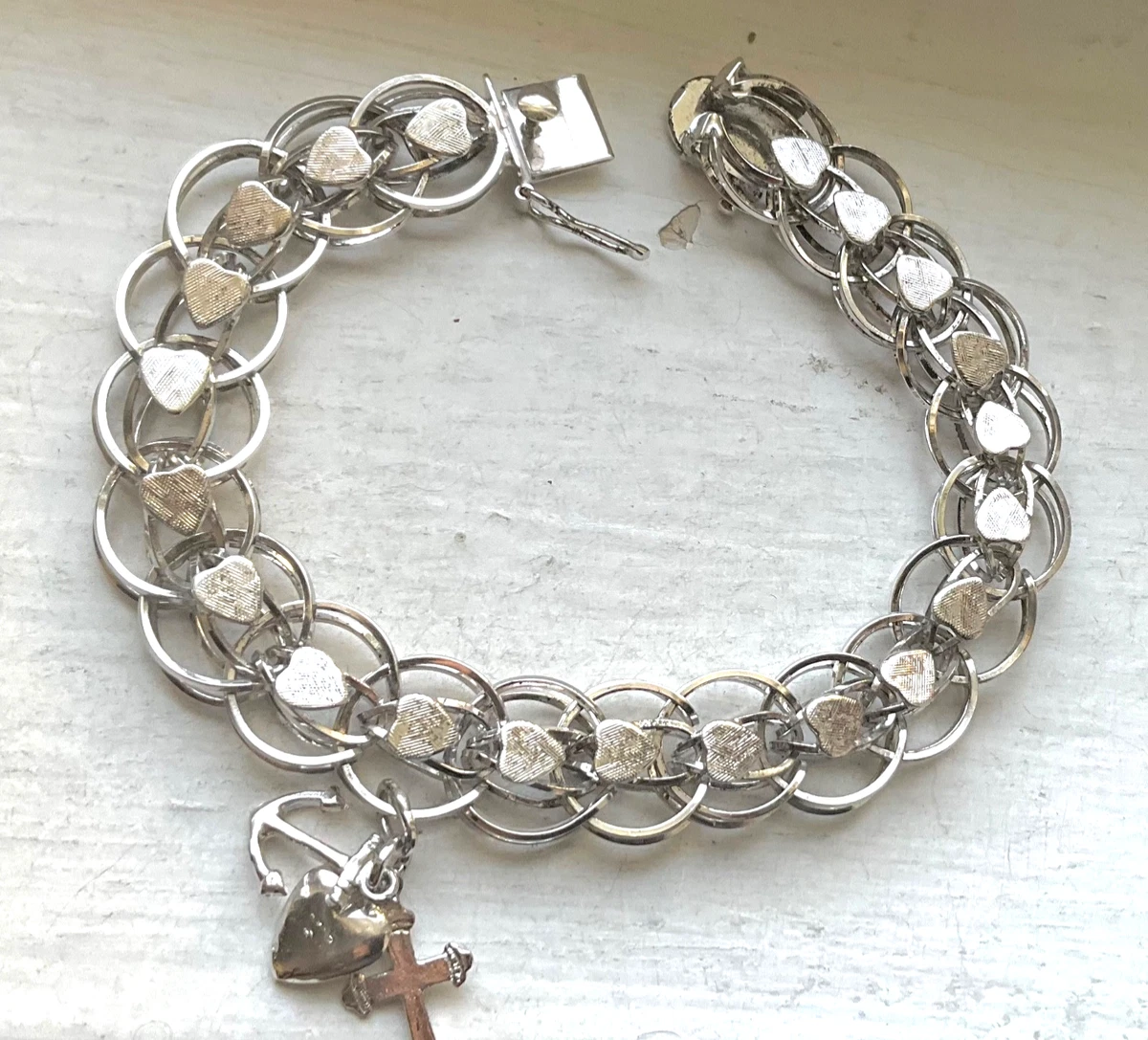 Forstner Bracelet In Vintage & Antique Fine Charms & Charm