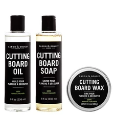 - Ultimate Cutting Board Maintenance Kit - Cutting Board Oil, Cutting Board S...