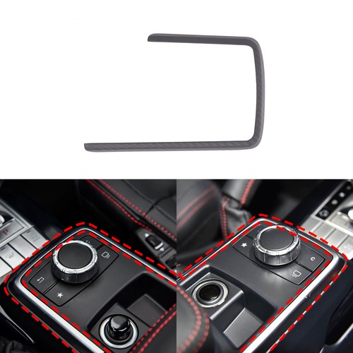 Telaio console centrale carbonio opaco secco bordo decorativo per Benz classe G 2012-18 - Foto 4 di 12