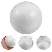 100 Pcs White Foam Balls 2 cm Smooth Polystyrene Spheres For Craft Work