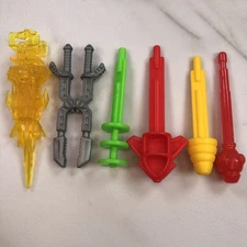Lot Imaginext DC Super Friend, Power Ranger, Batman Replacement Weapons Missles