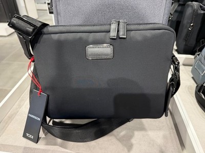 NEW Tumi Harrison LEO 11.25” Nylon Top Zip Crossbody Bag - SOLID