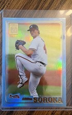 2021 Topps Archives - 2001 Topps Mike Soroka #211 Blue Foil /25