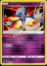Radiant Gardevoir 069/196 Radiant Rare Lost Origin Pokemon Holo Near Mint