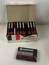 Samsung C60 XM-1 Blank Audio Cassette Tape 1 Lot 10 New Sealed