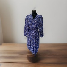 Laura Ashley XL Blue Floral Robe Bx12