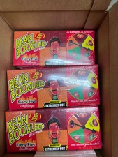 JELLY BELLY FIERY FIVE BEANBOOZLED 3.5oz Spinner Gift Box-BEST PRICE; NIB EXP