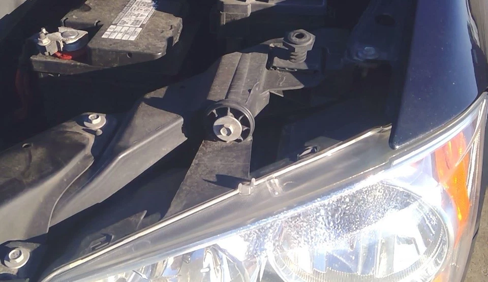 11-16 2017 18 19 20 Dodge Caravan Driver LH Headlight Quad Halogen Chrome Bezel Foto 2 de 4