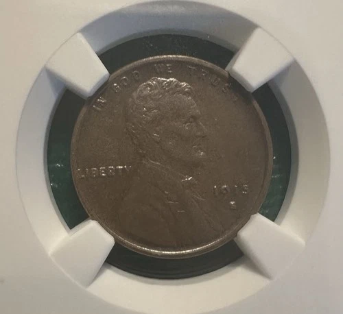 NGC AU-58 BN 1915-S LINCOLN WHEAT CENT