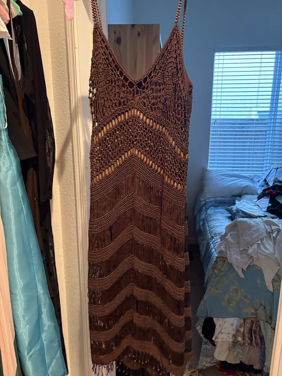 Moda International Long Crochet Dresses for Women for sale | eBay