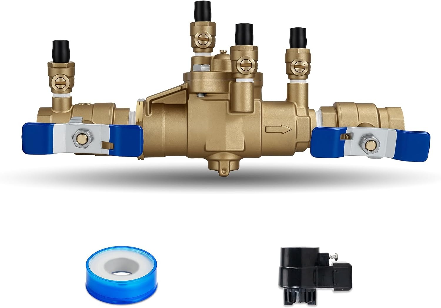 3/4" 009M3-QT-FS RPZ Backflow Preventer, Stops Backpressure Backsiphonage.