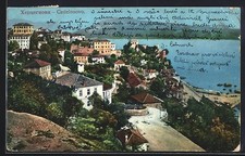 Ansichtskarte Castelnuovo, Blick zum Ufer 