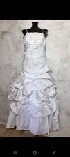 Elegant beautiful wedding dress , preowned , size UK 12-14, EU 40-42