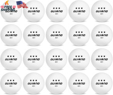Guirnd 20 Pack Ping Pong Balls, 3 Star Table Tennis Balls, 40 Pong Ball Competi