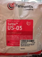 Safale US-05 100g / 3.53 Oz Pac Dry Ale Yeast For Home Brew Beer Making BB 10/25