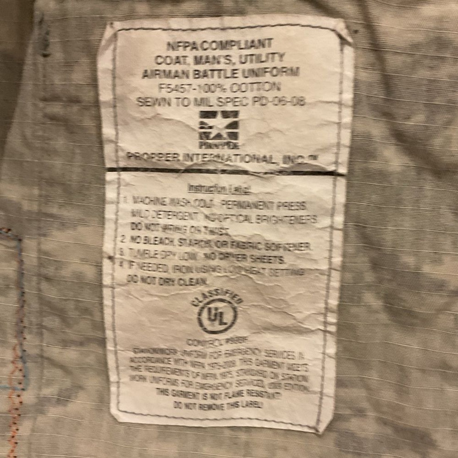 Upcycled USAF Camo Patchwork Crop Jacket One of a… - image 12