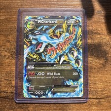 Pokémon Mega-Charizard-EX TCG Secret Rare Flashfire Holo Card 69/106