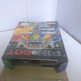 Pin Bot Nintendo Nes Spiel PAL UK Boxed Pinbot Komplett CIB mit Schutz