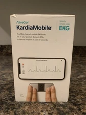 AliveCor AC-009 KardiaMobile Wireless Personal EKG Monitor Black New Open Box