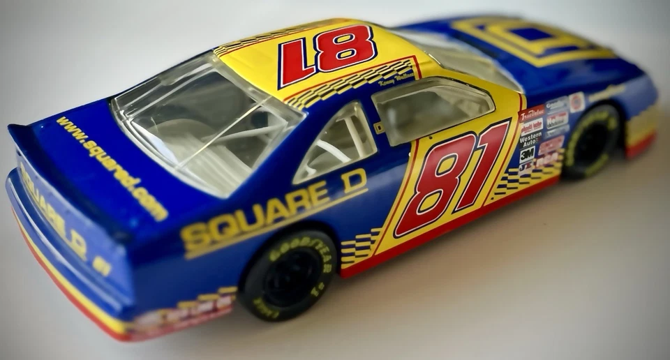 Kenny Wallace 1995 #81 Square D NASCAR 1:24 DIE CAST ganador de carrera nuevo sin caja F SH Foto 2 de 4