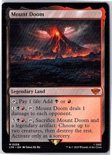 Mount Doom #258 Prices | Magic Lord of the Rings | Magic Cards
