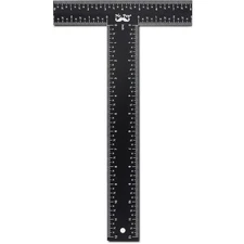 - T Square, T Ruler, 12 inch Metal Ruler, T Square Ruler, Drafting Tools, Archit
