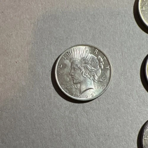 1922 Peace Dollar $1 Silver Coin Circulated Philadelphia 0.9 Fineness