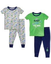 Only Boys 4Pc Boy's Squad Snug Fit Pajama Set