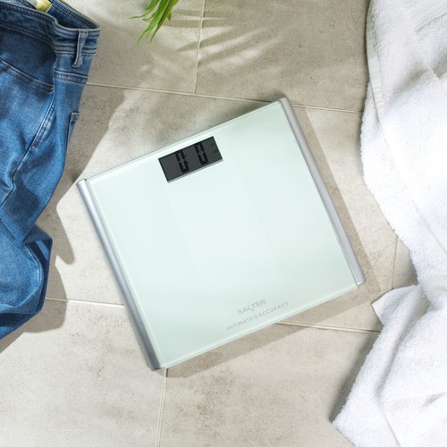 Salter Digital Bathroom Scales Glass Platform 180 Kg Capacity Ultimate Accuracy - Picture 2 of 6