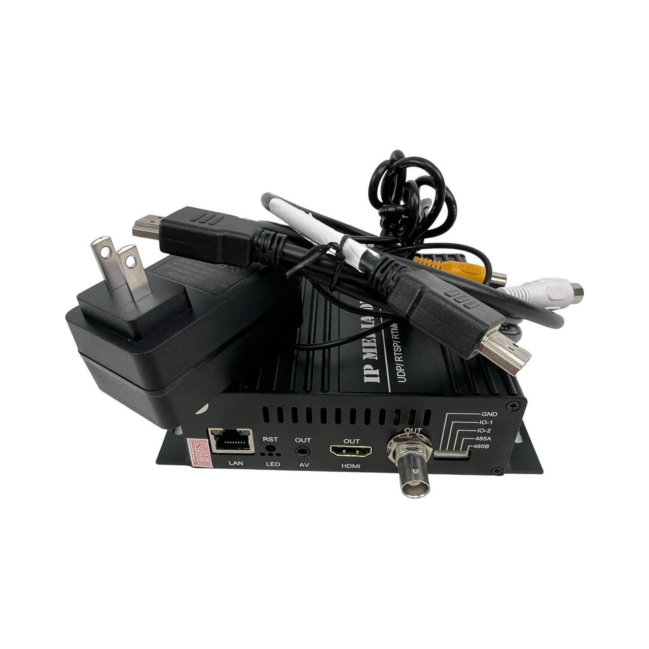 H.265 HDMI CVBS IP Decoder: 4K 1080P Video & Audio, IP Camera, RTMP, SRT, M3U8