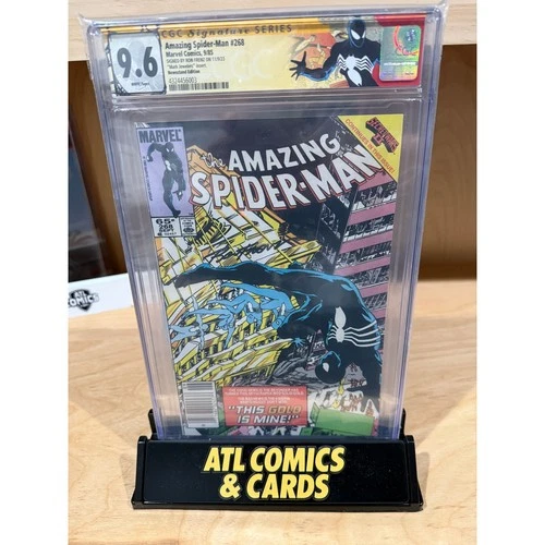 Slab | Amazing Spider-Man #268 | CGC 9.6 | Signed by Frenz | Mark Jewelers