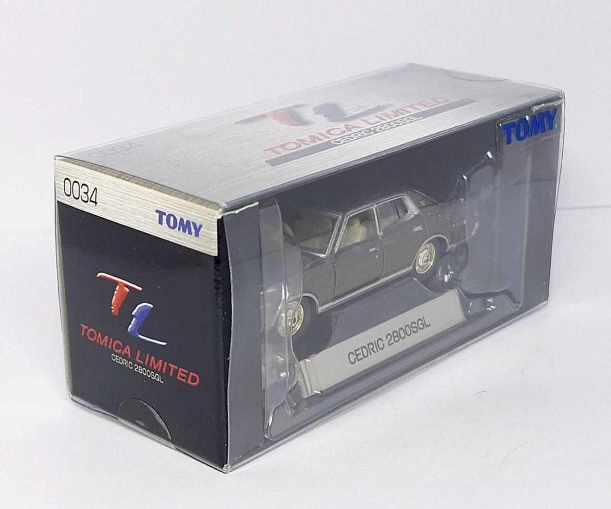 TOMY TL CEDRIC 2800SGL ミニカー TOMICA LIMITED TL 0034 Nissan Cedric 2800SGL 1/65 TOMY Diecast Car