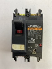 FUJI ELECTRIC FA EA32AC BB2AEAC 15AMP 220-240VAC 3/4HP AUTO CIRCUIT BREAKER