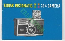 Vintage Kodak Instamatic 304 Camera Manual