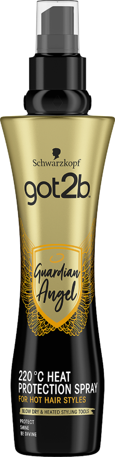 Schwarzkopf Got2be Guardian Angel Heat Protection Spray 200ml - Image 2
