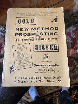 New Method of Prospecting/Find Hidden Mineral Deposits by Axworthy PB 1980- Gold