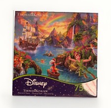 Thomas Kinkade Disney Peter Pan Jigsaw Puzzle 750 Pieces Ceaco USA - New Sealed