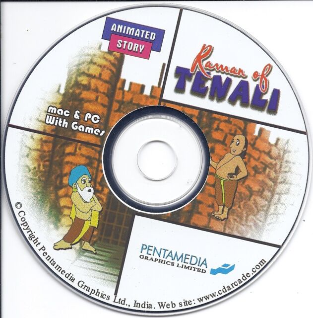 Raman of Tenali ~ Animated Story (PC & MAC CD)