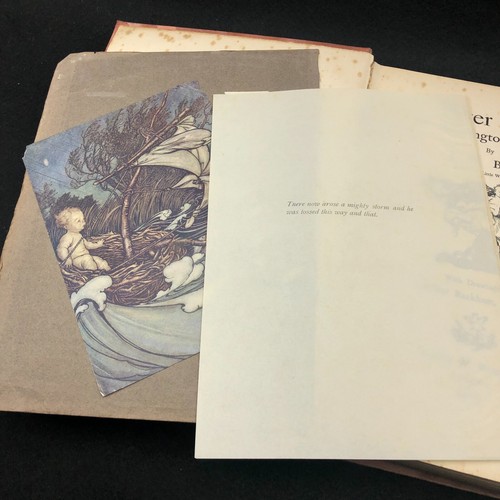 Peter Pan in Kensington Gardens ~ J.M. Barrie Arthur Rackham ~ 1906 1st Edition - Picture 9 of 21