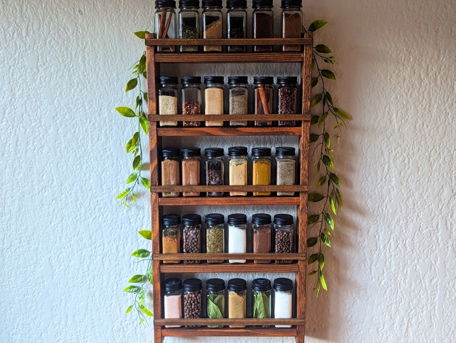 Large 5-Tier Spice Rack for Kitchen, Wall Mounted
Opens in a new window or tab