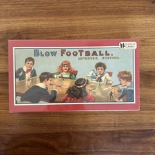  New Antique Blow Football Soccer Table Game Made In Germany