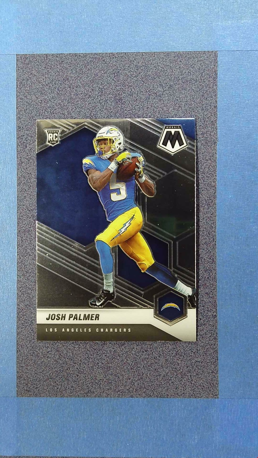 2021 Mosaic JOSH PALMER RC #329 Los Angeles Chargers ~AY19A