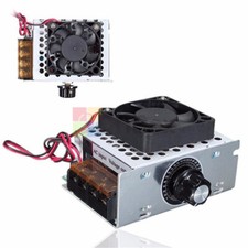 4000W AC 0- 220V Voltage Regulator Motor Speed Controller Fan Thermostat Dimmer