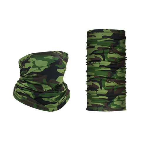 4x Ghetta Collo Maschera Viso Bandana Sciarpa Traspirante Riutilizzabile Balaclava Copricapo - Foto 8 di 15