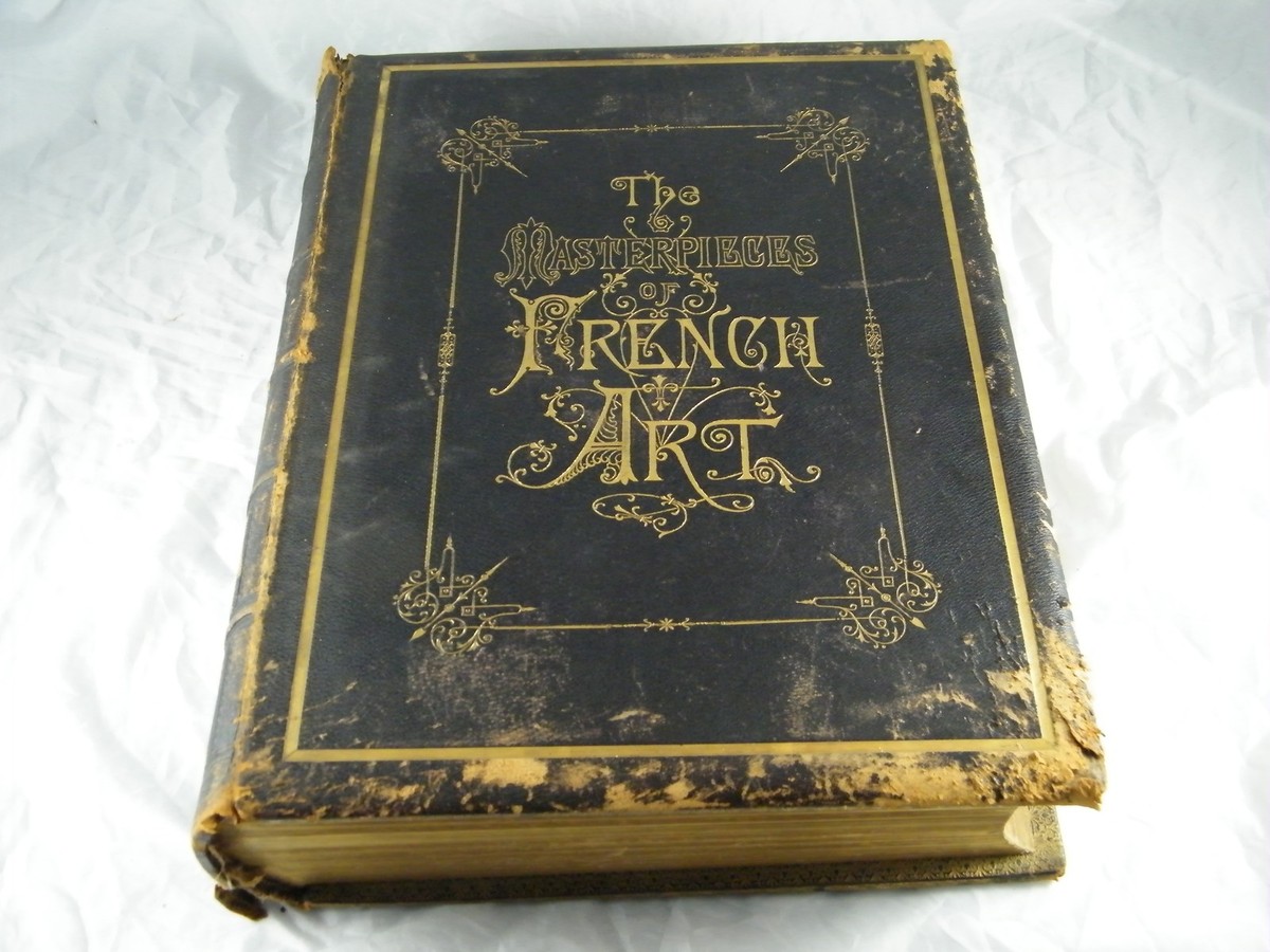 1883 MASTERPIECES OF FRENCH ART VOLUME I & II BY LOUIS VIARDOT BY