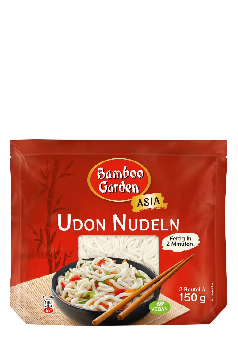 Fideos Bamboo Garden Udon - pasta y arroz precocidos 0,3 kg 4023900545606