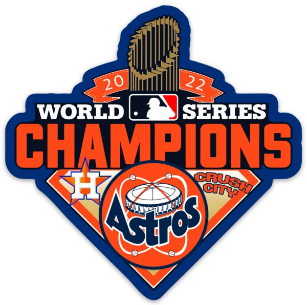 Houston Astros World Series Champions 2022 MAGNET - MLB Baseball Houston  Texas