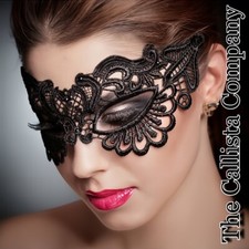 31K+ Sold | MASQUERADE MASK SEXY BLACK EMBROIDERED LACE FOR WOMEN (OS 📌